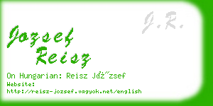 jozsef reisz business card